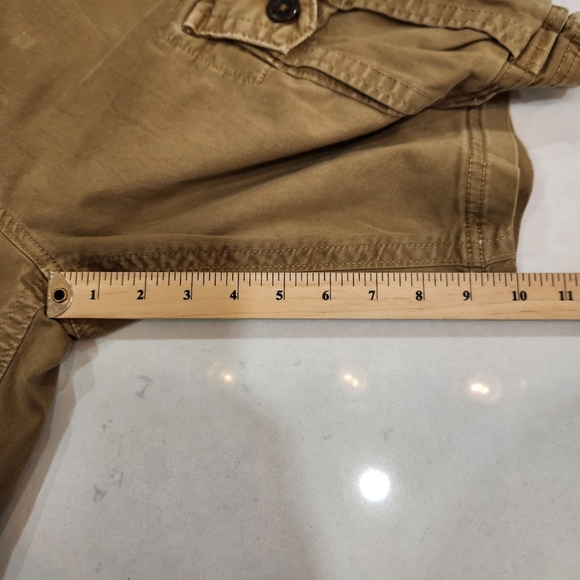 American Eagle Shorts Mens Size 30 Tan Classic Active Flex Khaki Cargo P… - Picture 11 of 13